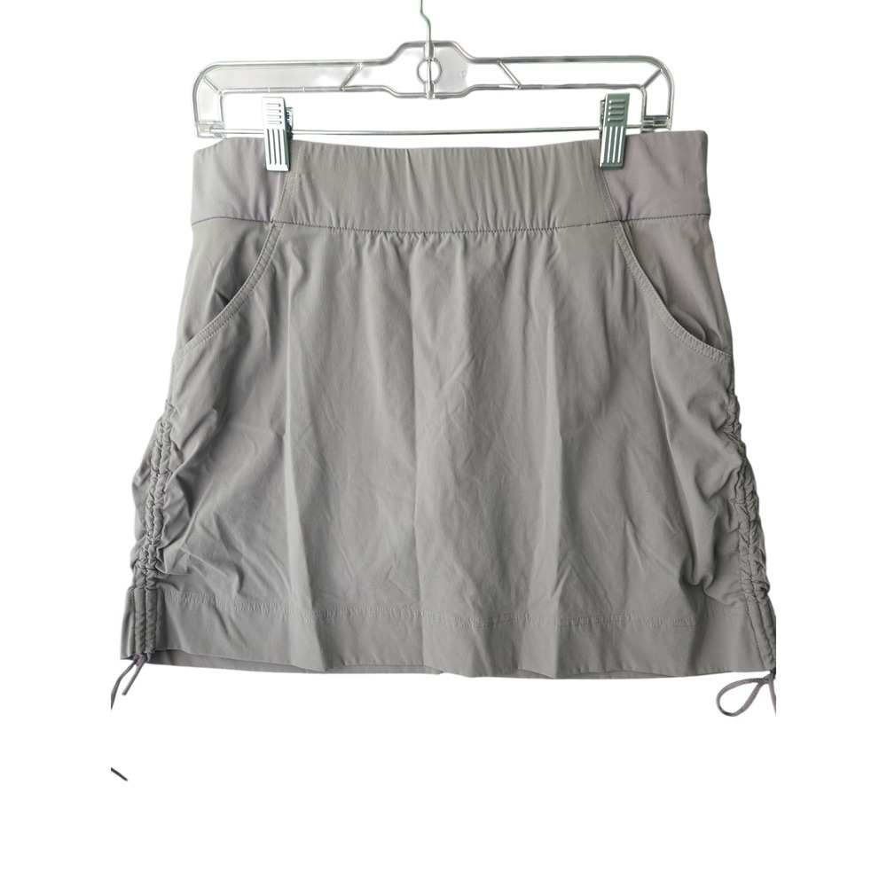 Columbia Omni Shield Skirt Gray Lightweight Drawstring Waist Size Large‎